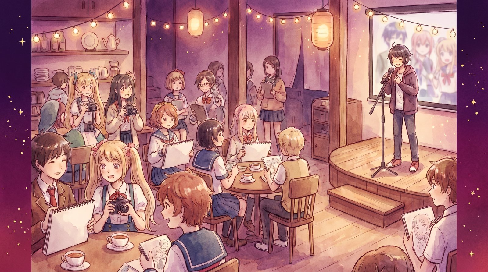 陈美娇社区动漫聚会